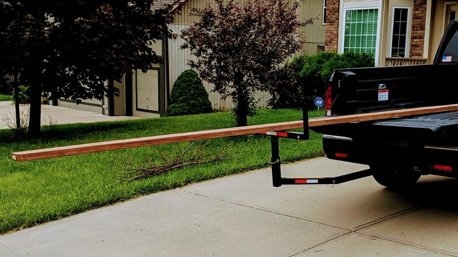 ECOTRIC Truck Bed Extender Pickup Truck Bed Hitch Mount Extension Rack SUV customer photo 1