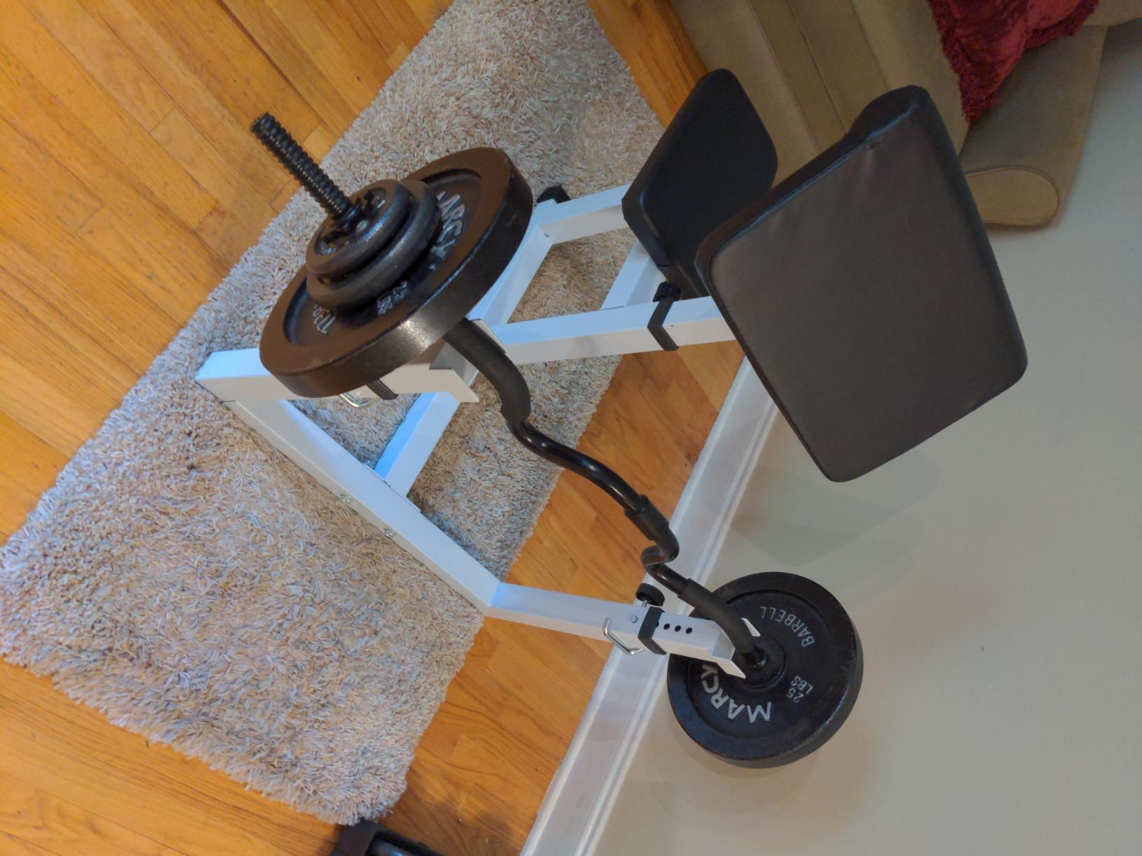 ZENY Adjustable Preacher Curl Bench customer photo 1