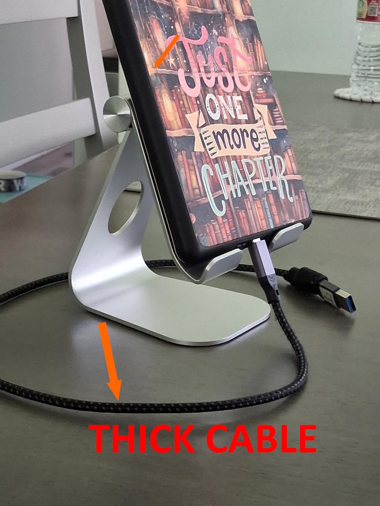 Lamicall iPad Stand Adjustable Tablet Holder, Sturdy Aluminum, Multi-Angle customer photo 2