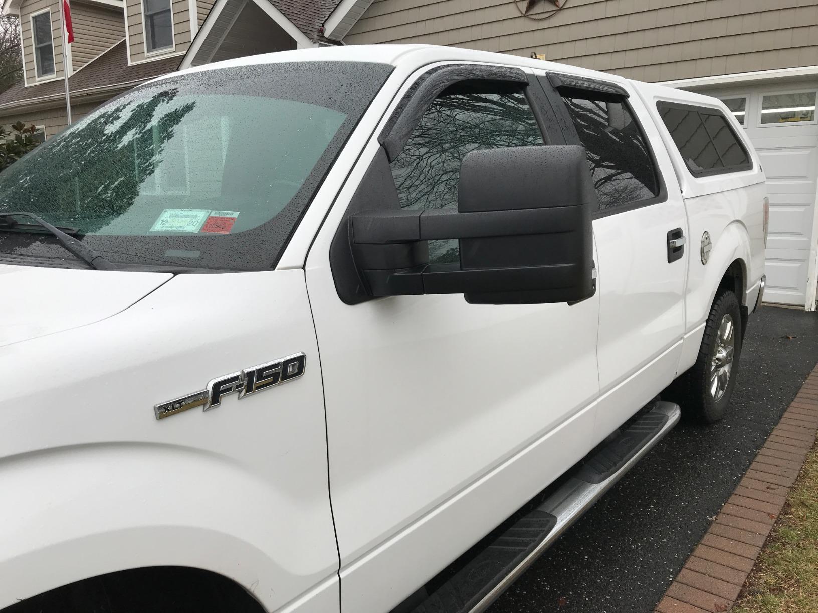 YITAMOTOR Towing Mirrors Compatible with 2007-2014 Ford F150 Series Pickup customer photo 2