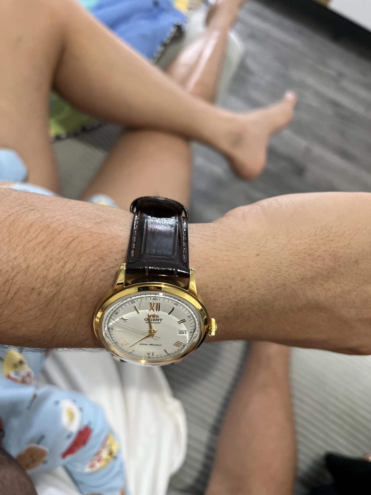 Orient Bambino Version 2 | Automatic/Hand-Winding Wrist Watch | 40.5 mm Case | Classic Watch customer photo 1