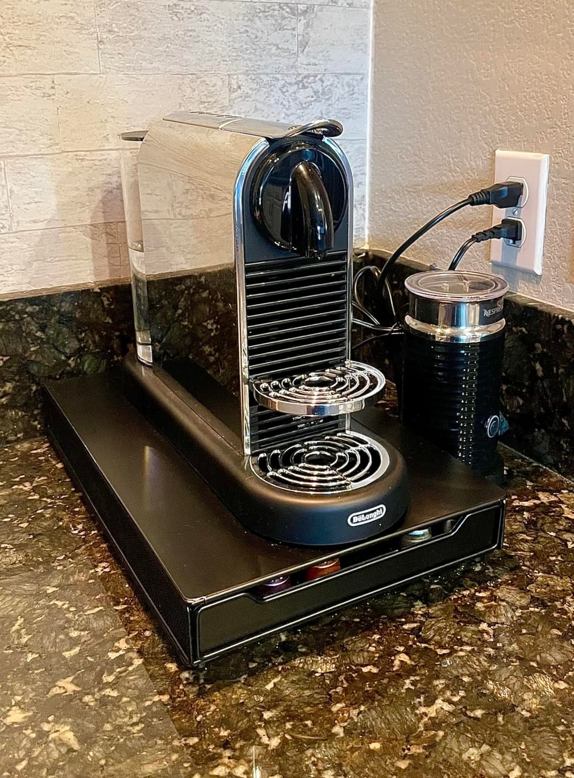 Nespresso Aeroccino 3 Milk Frother, Black, Steel customer photo 1