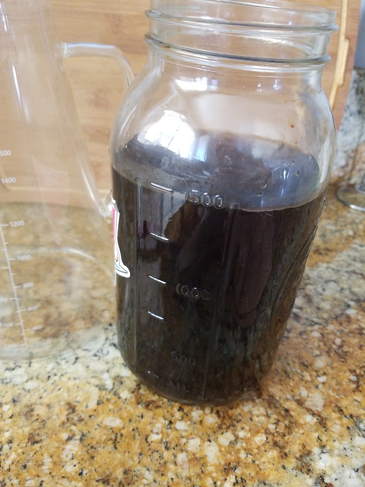 OVALWARE Airtight Cold Brew Coffee Maker with Tea Infuser & Spout 1.5L/51oz | Borosilicate Cold Brew Coffee & Iced Tea Maker with Removable Strainer & Spout | Ideal for Home Baristas & Tea Enthusiasts customer photo 1