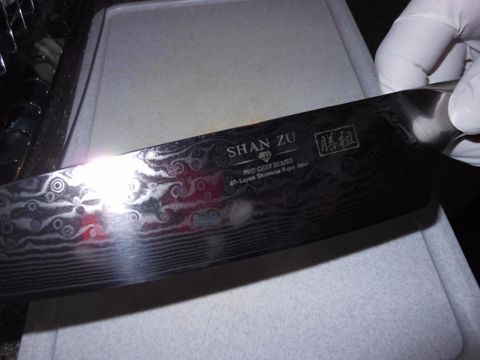SHAN ZU Chef Knife 8 Inch Japanese Steel Damascus Kitchen Knife customer photo 2
