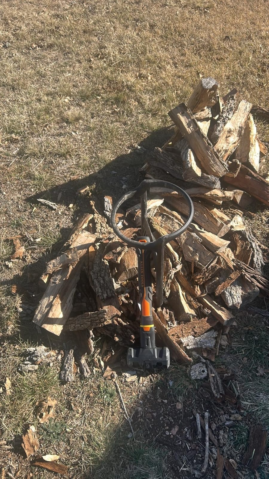 Kindling Cracker King XL Cast Iron Kindling Splitter, 9in. Opening customer photo 1