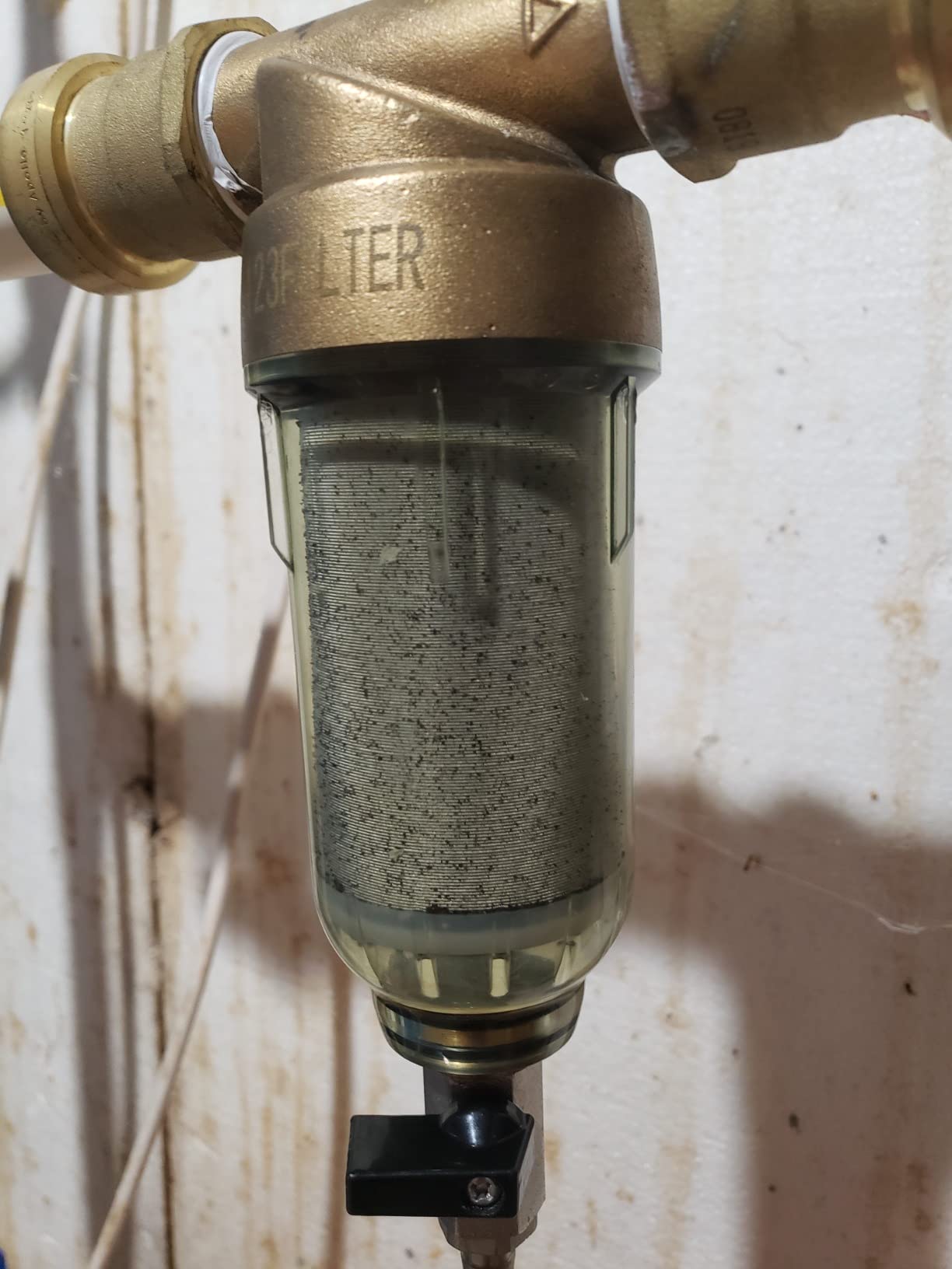 iSpring WSP-50 Spin Down Sediment Filter, Whole House Prefilter, 50 Micron customer photo 2