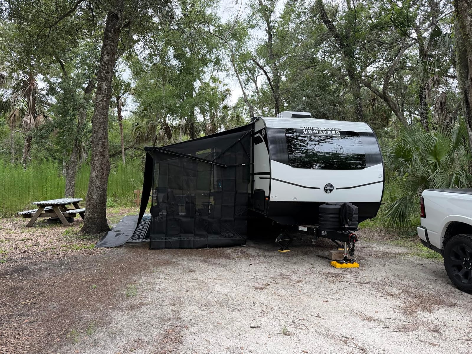 RV Awning Side Sun Shade Screen for Motorhome Camper Trailer Sunshade customer photo 2