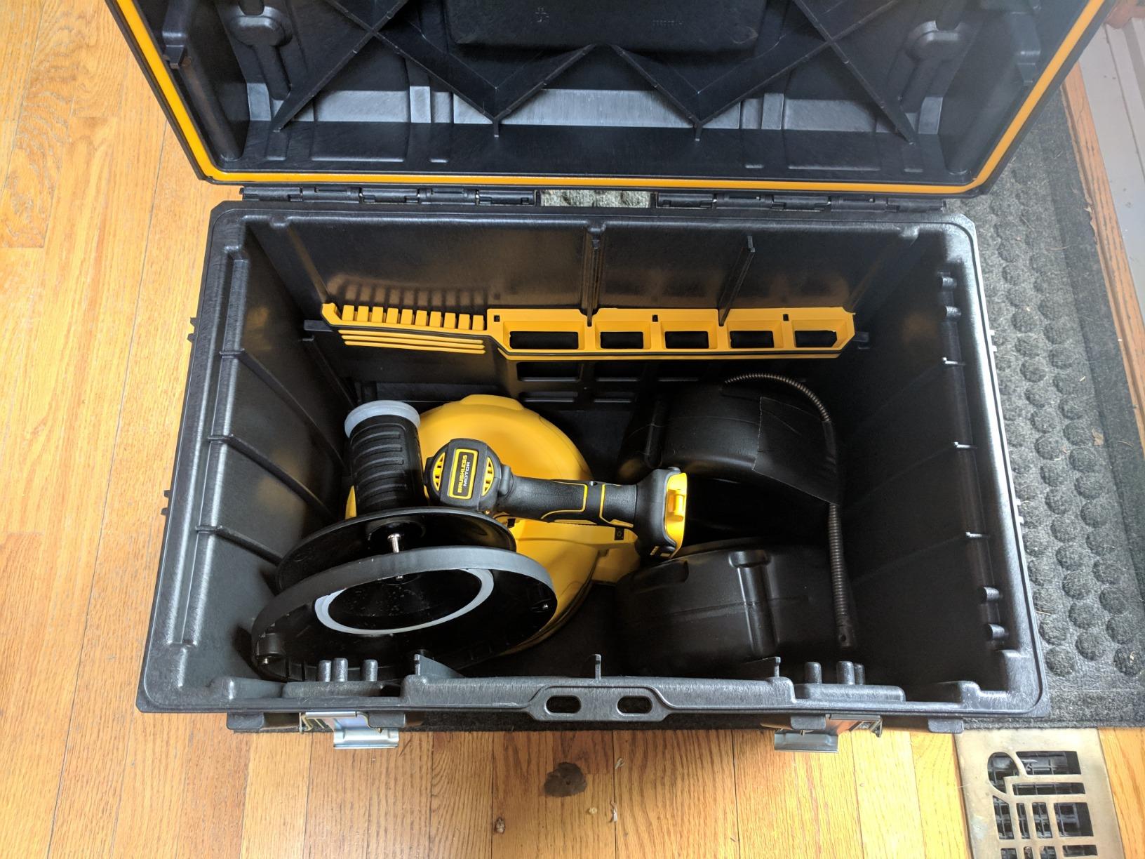 DEWALT DCD200B 20V MAX* XR® Brushless Drain Snake (Tool Only) customer photo 1