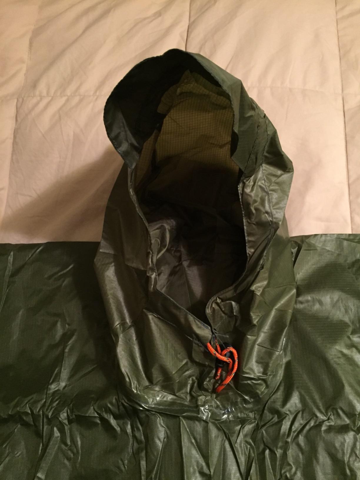 ANYOO Hooded Rain Poncho for Adult Waterproof Lightweight Raincoat customer photo 1