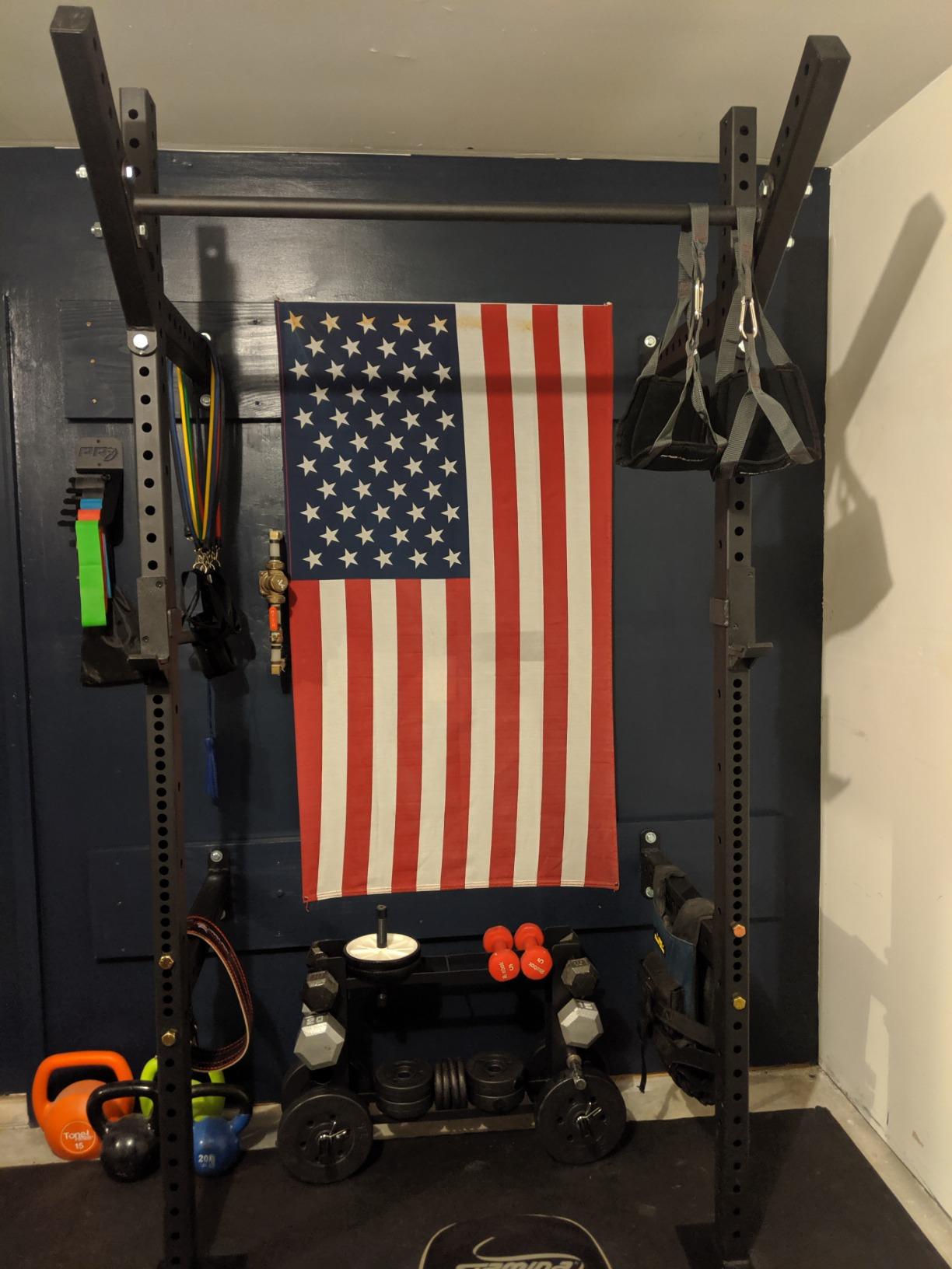 Titan Fitness T-3 Series Space Saving Rack, 91