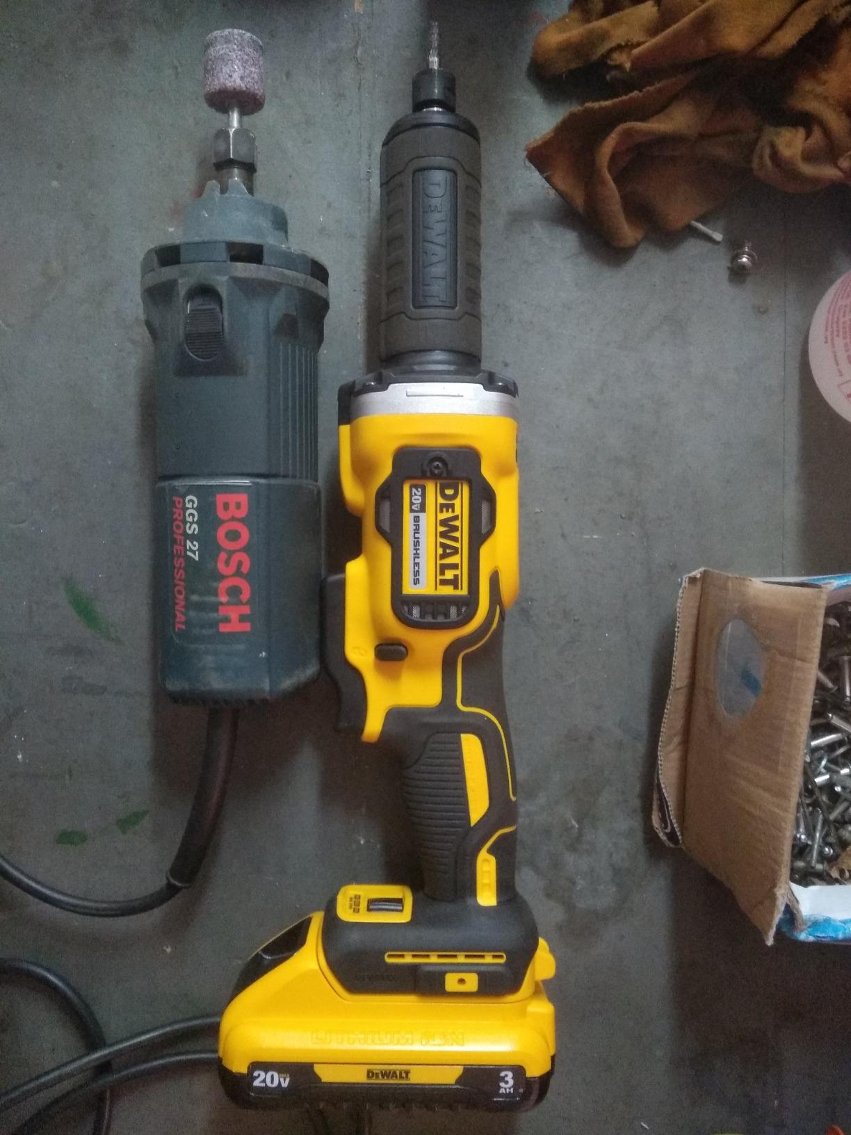 DEWALT DCG426B 20V Max Variable Speed Die Grinder, Tool Only customer photo 1