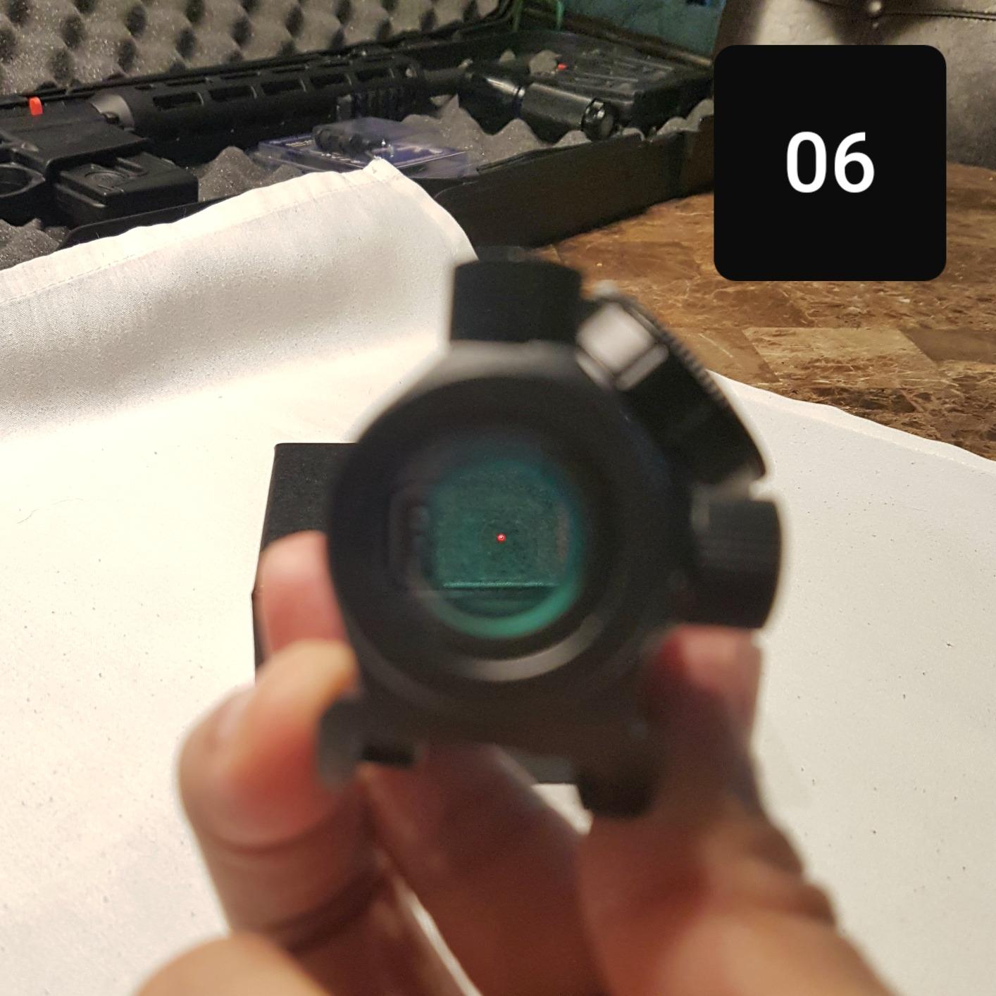 MidTen 2MOA Red Dot Sight 1x25mm Reflex Sight Waterproof & Shockproof & Fog-Proof Red Dot Scope with 1 inch Riser Mount customer photo 2