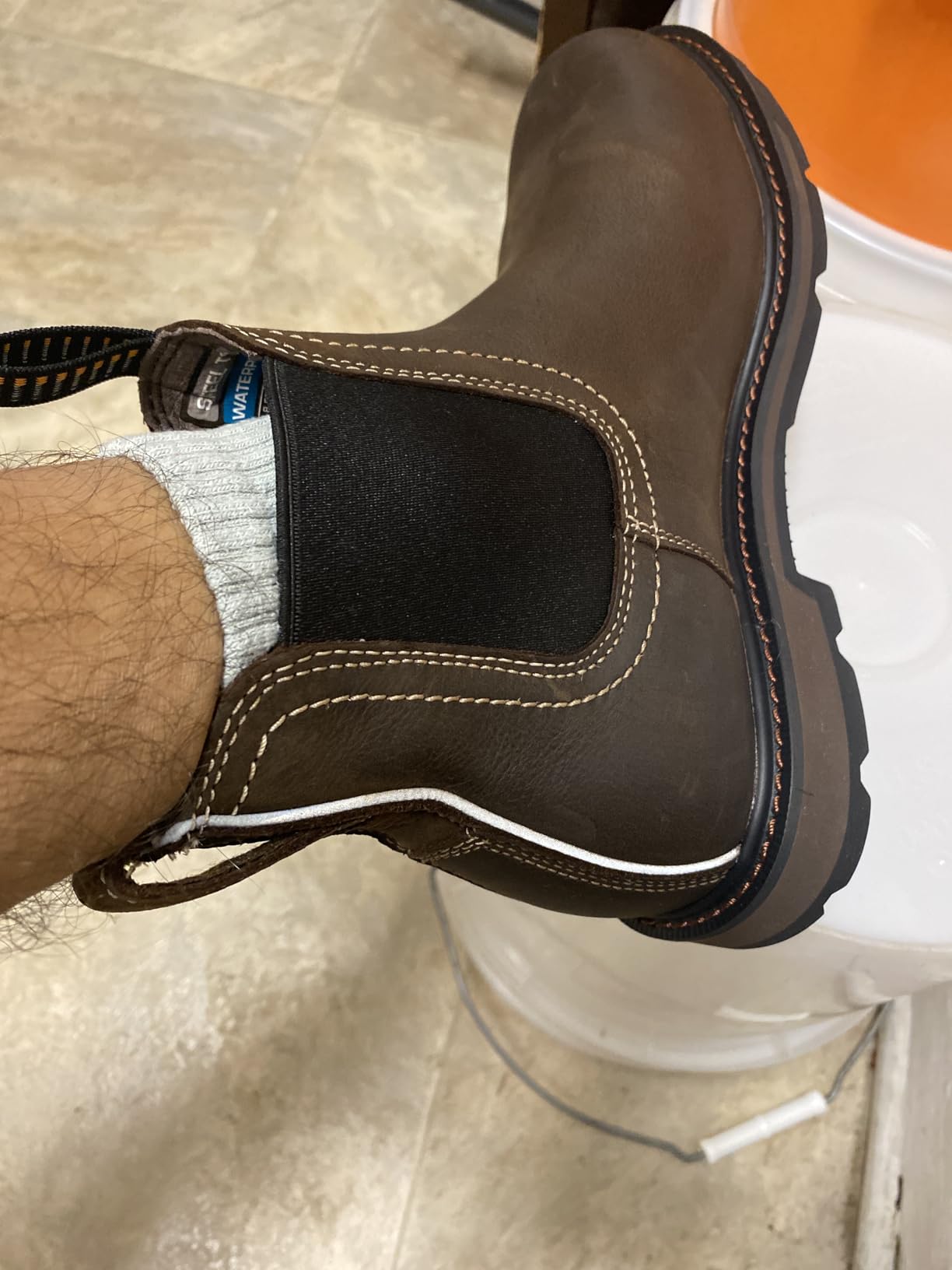 ARIAT Work Groundbreaker Chelsea H2O Steel Toe customer photo 1