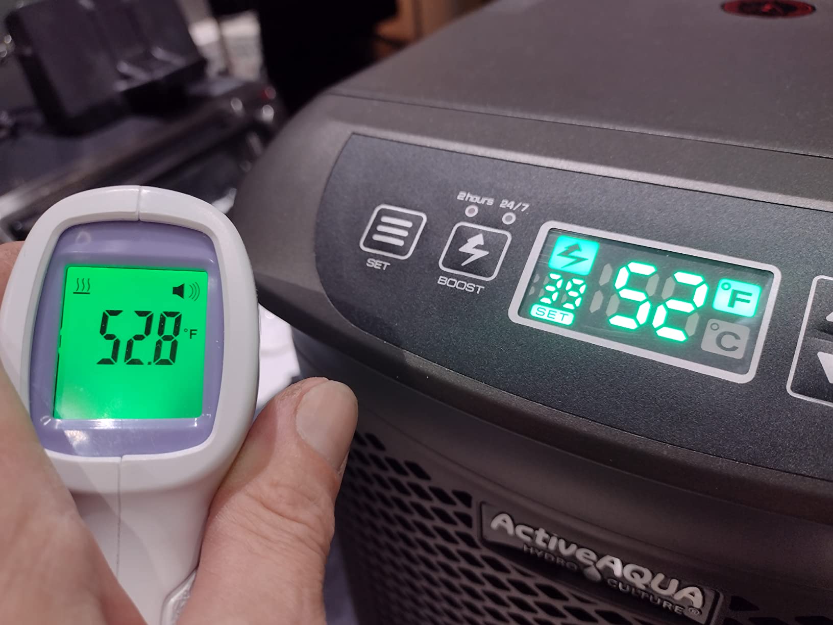 Active Aqua Water Chiller with Boost, 0.10 HP, 10-40 Gal, Cold Plunge customer photo 2