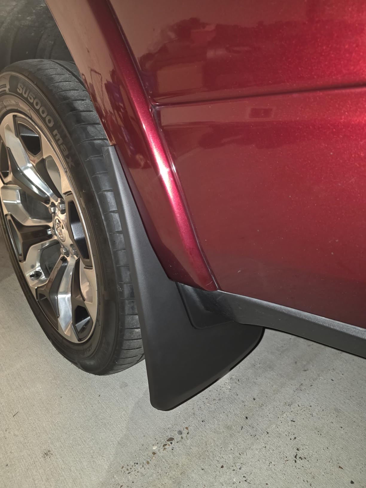 Kiwi Master No Drill Mud Flaps for 2009-2018 Ram 1500/2500/3500 w/o Fender customer photo 1