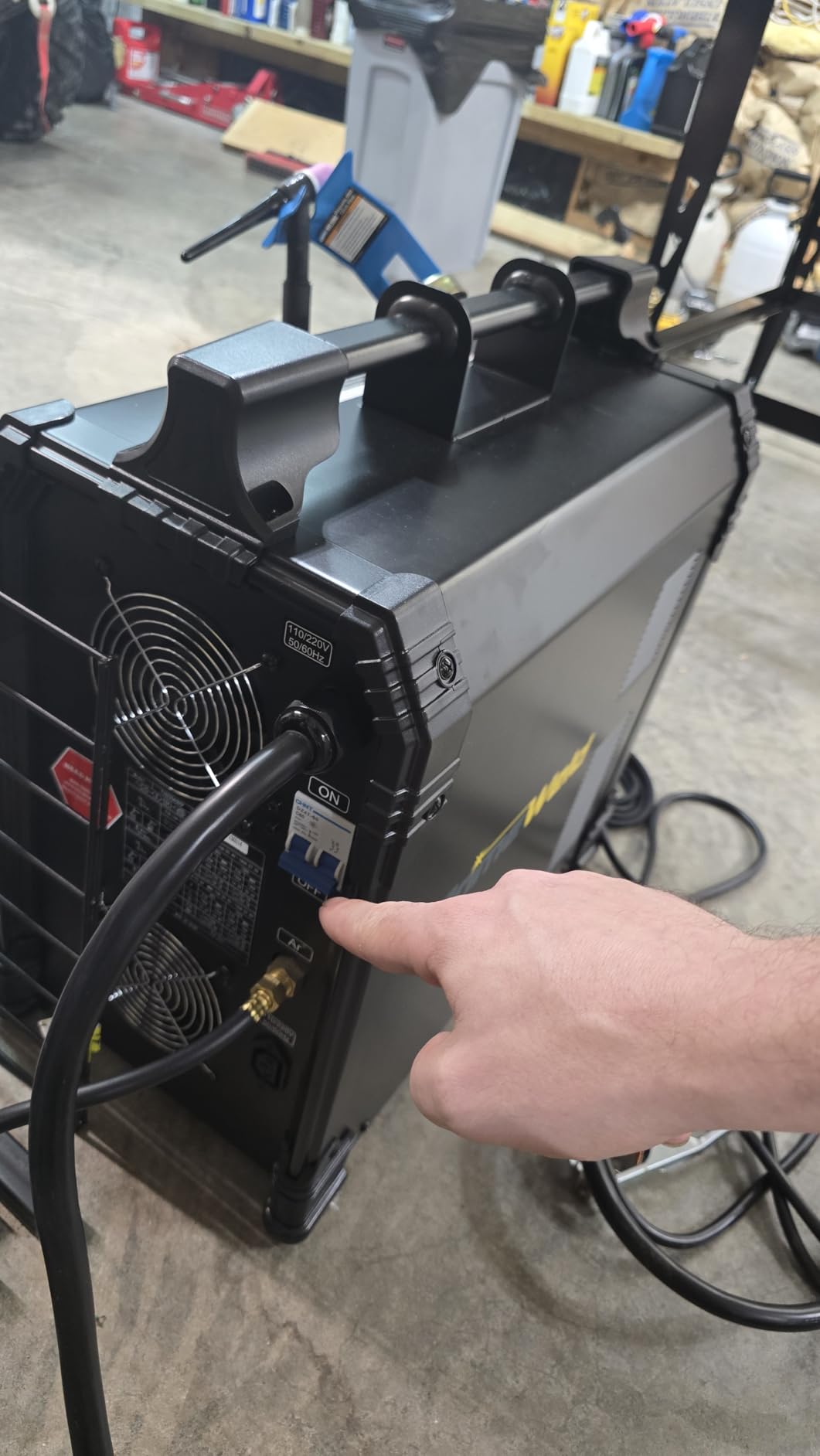 PRIMEWELD TIG225X 225 Amp IGBT AC DC Tig/Stick Welder with Pulse CK17 Flex Torch and Cable customer photo 2