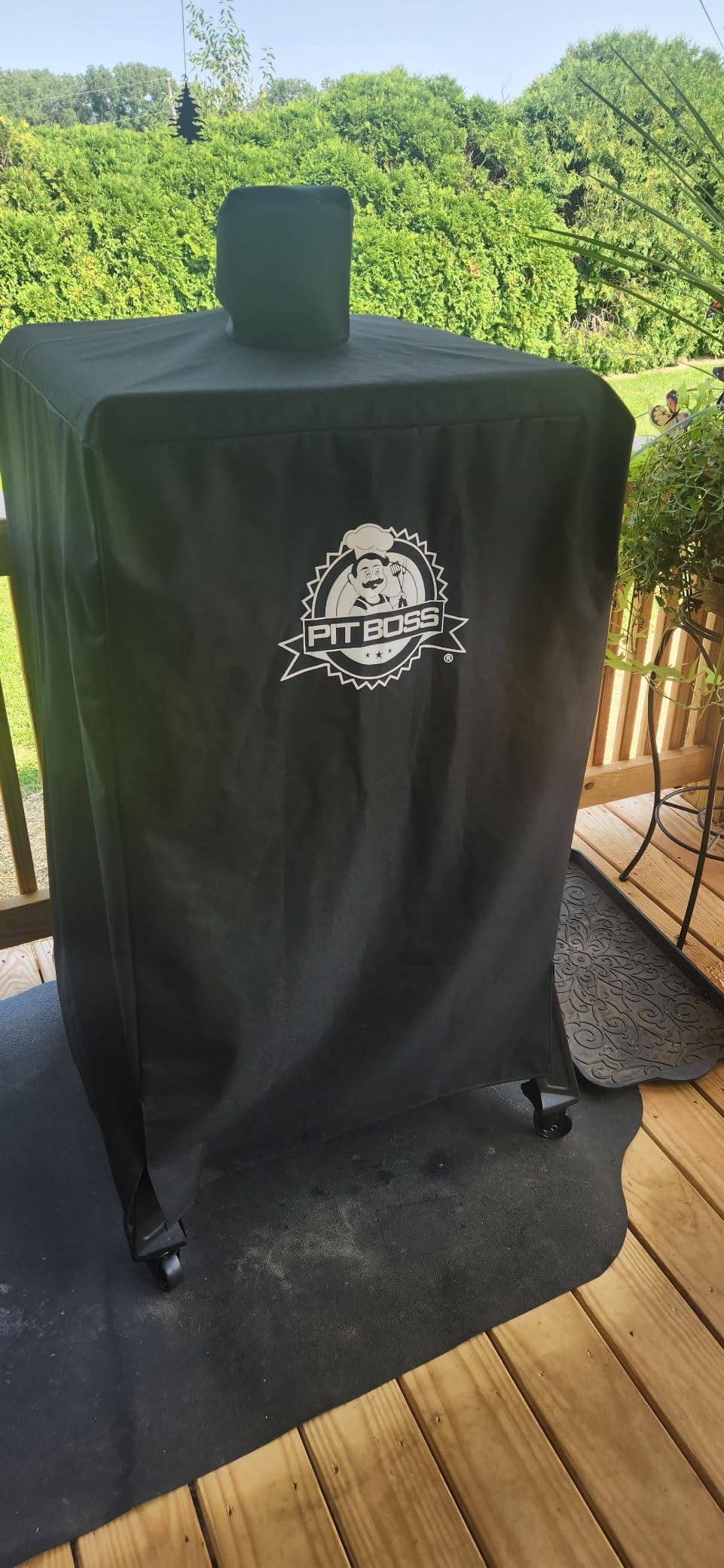 Pit Boss 5-Series Wood Pellet Vertical Smoker Cover, Black customer photo 1