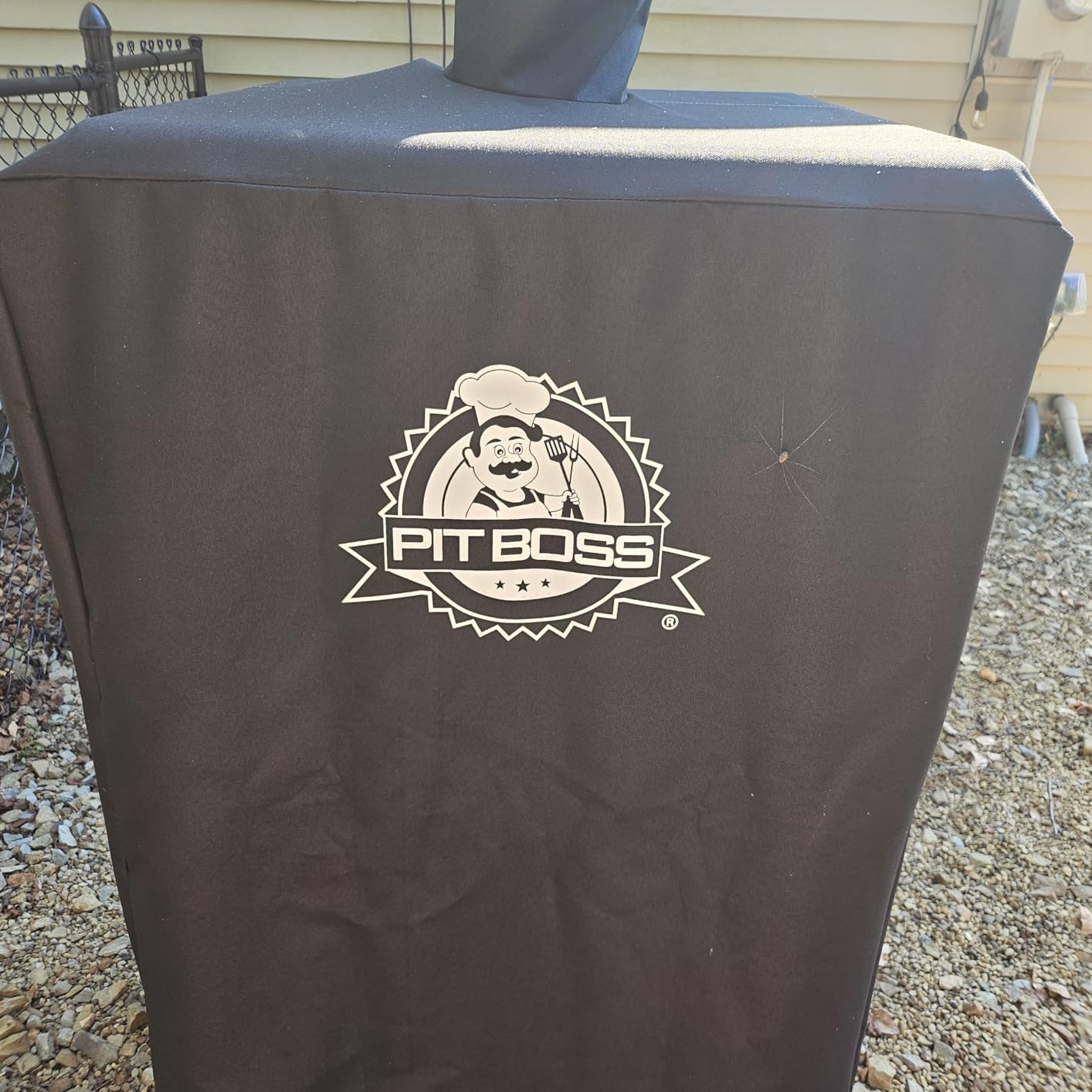 Pit Boss 5-Series Wood Pellet Vertical Smoker Cover, Black customer photo 2