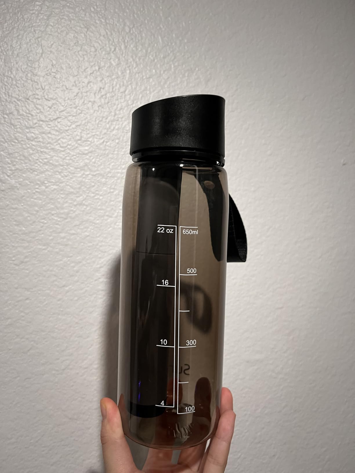 Survimate 5-Stage 0.01μm Ultra-Filtration Filtered Water Bottle, BPA-Free Material, NSF/ANSI 42 Certified, Portable Water Filter Bottle for Survival, Camping, Hiking, and Emergency Use customer photo 1