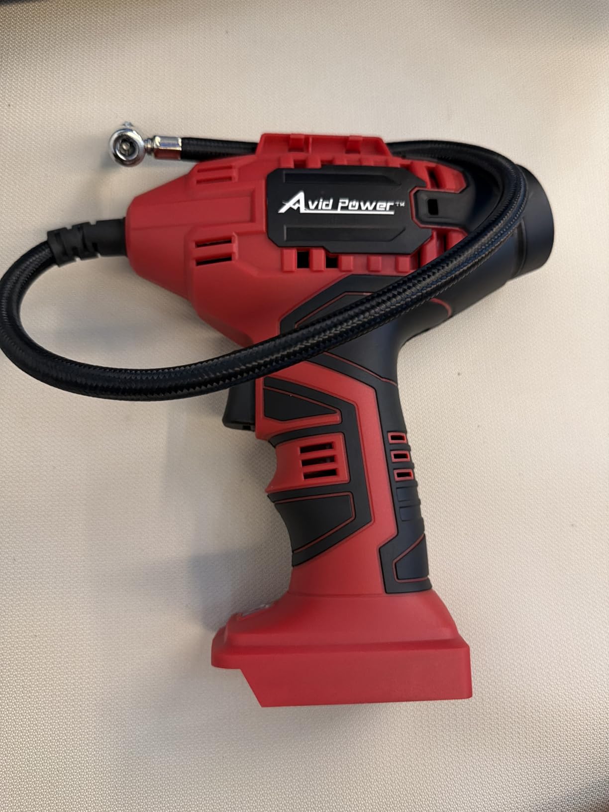 AVID POWER Cordless Tire Inflator Portable Air Compressor 20V Battery Pump | Auto Shut-Off, Rechargeable Battery & 12V DC Adapter, Digital Pressure Gauge, Fast Inflation for Car, Motorcycle, Bike, Ball customer photo 1