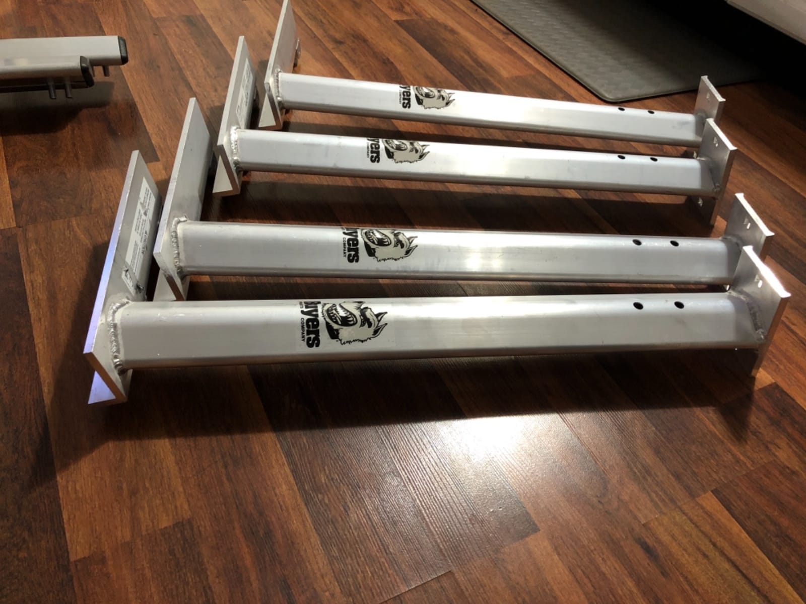 Buyers Products 1501675 Aluminum Truck Ladder Rack, Adjustable Height, Plain Aluminum Finish, Clamp On Mount, Contractor Rack for Pickup Trucks, Cargo Rack for Truck customer photo 2
