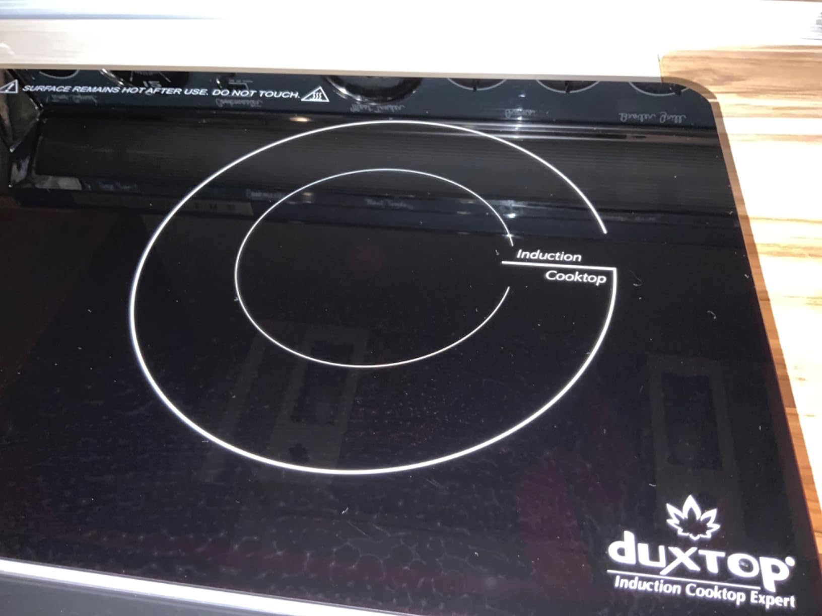 Duxtop LCD Portable Double Induction Cooktop 1800W Countertop Burner 9620LS customer photo 2
