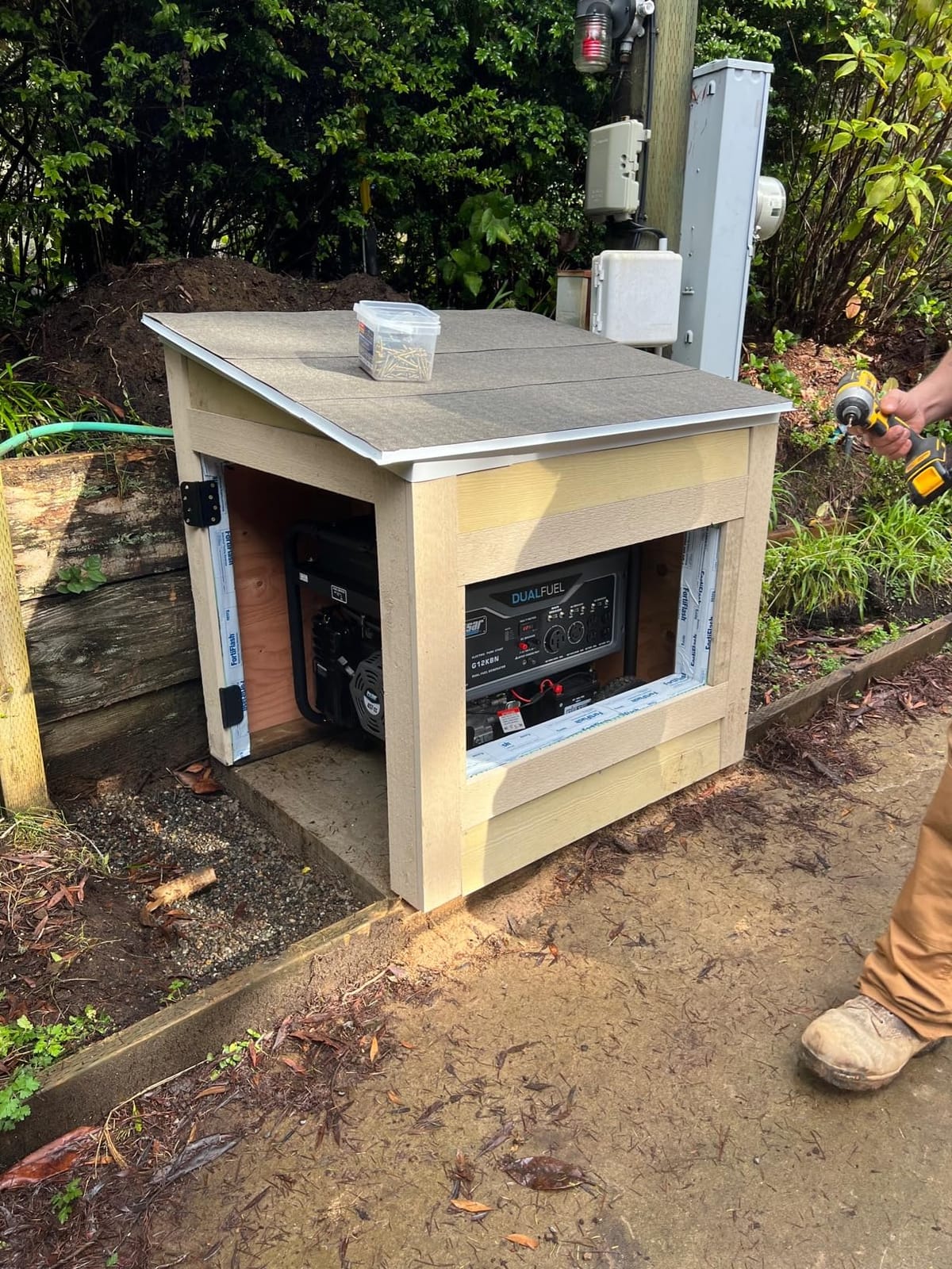 Pulsar G12KBN Heavy Duty Portable Dual Fuel Generator - 9500 Rated Watts & 12000 Peak Watts - Gas & LPG - Electric Start - Transfer Switch & RV Ready - CARB Compliant customer photo 1