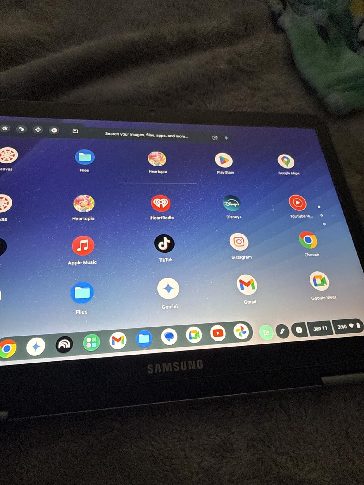 Samsung Chromebook Plus V2 2-in-1 Laptop- 4GB RAM, 64GB eMMC, 13MP Camera, Chrome OS, 12.2