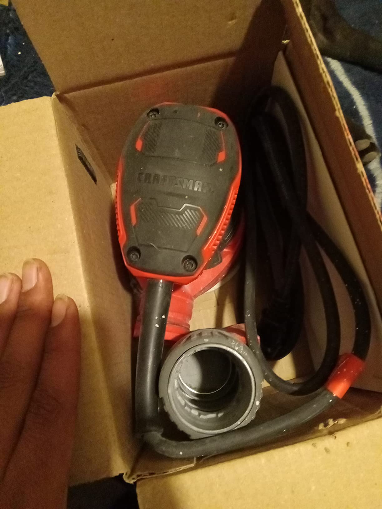 CRAFTSMAN Orbital Sander, 5 inch, 12,000 OPM, 3 Amp, Corded (CMEW231) customer photo 1