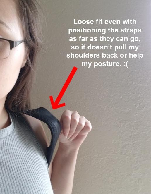 Posture Corrector for Men and Women, Bodywellness Fix Upper Back Brace for Clavicle Support, Adjustable Back Straightener and Providing Pain Relief from Neck, Back & Shoulder Under Clothes (Regular) customer photo 1