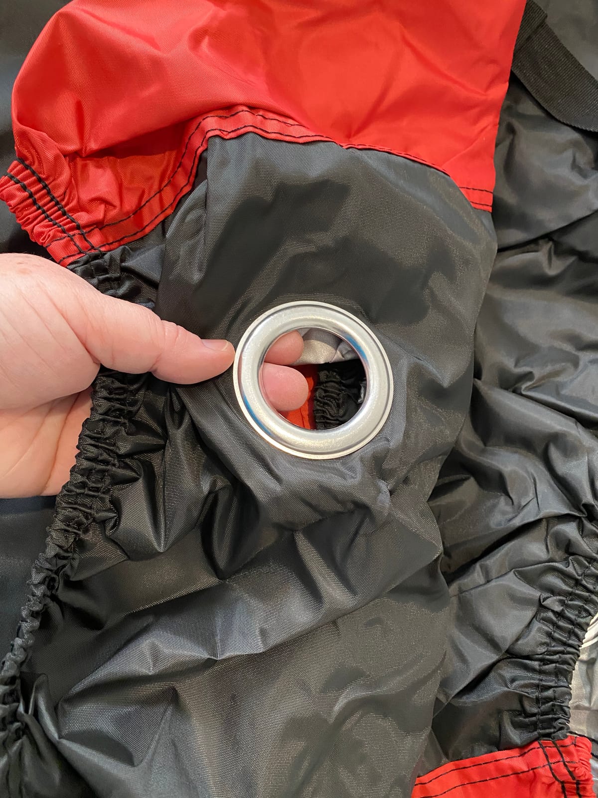 NEVERLAND Motorcycle Cover Waterproof Outdoor Heavy Duty with 2 Lock-Holes customer photo 2