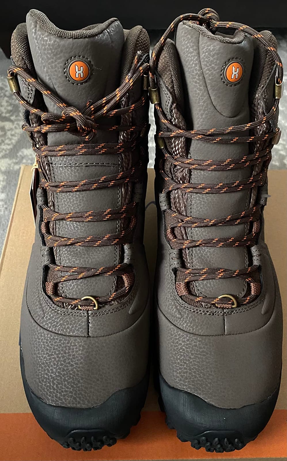 XPETI Men’s Thermator Mid-Rise Lightweight Hiking Insulated Non-Slip Outdoor Boots customer photo 1
