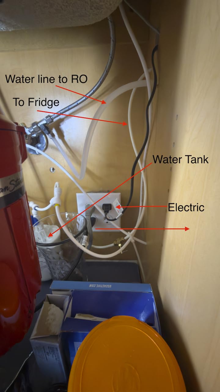 Waterdrop G3P600 Reverse Osmosis System, 600 GPD Tankless RO Water Filter customer photo 2