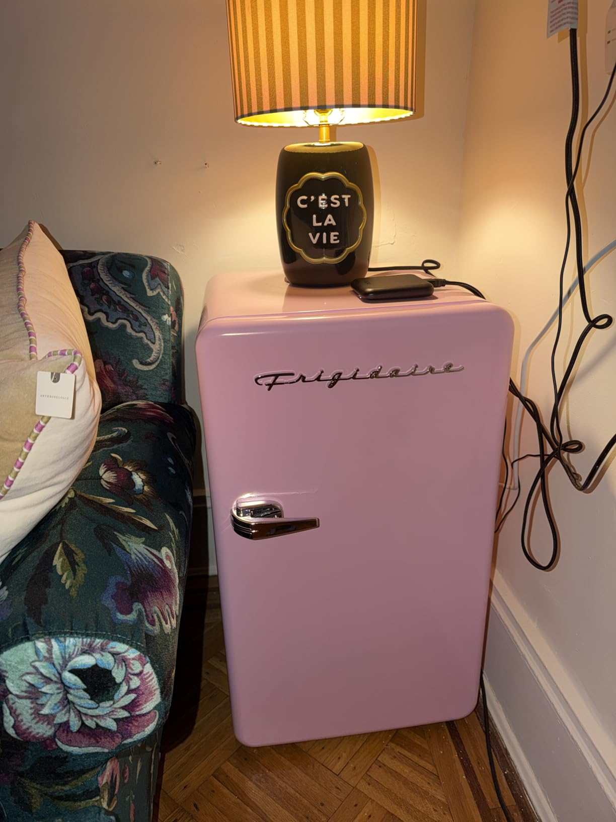 Frigidaire EFR372-BLUE 3.2 Cu Ft Blue Retro Compact Rounded Corner Premium Mini Fridge customer photo 1