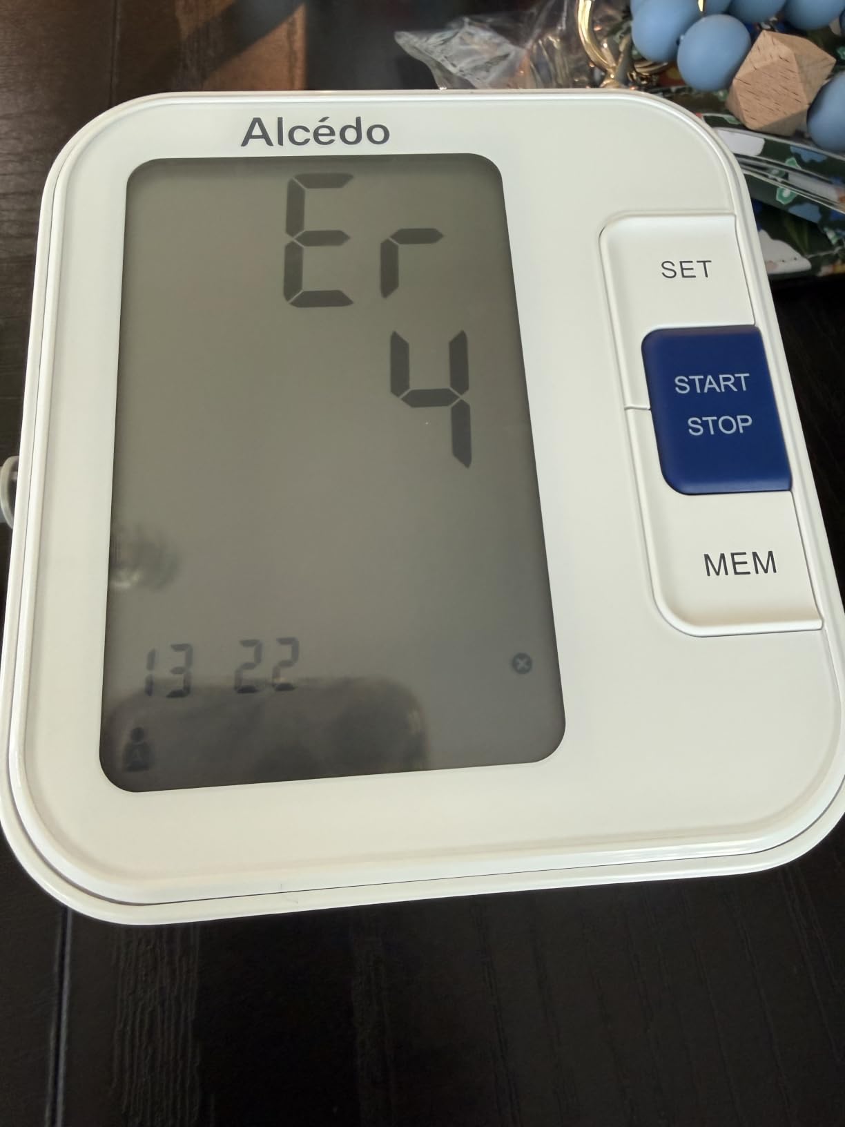 Alcedo Blood Pressure Monitor for Home Use, Upper Arm Cuff BP Machine | Large LCD Screen, Talking Function, 2x120 Memory, Large Cuff (8.7-16.5