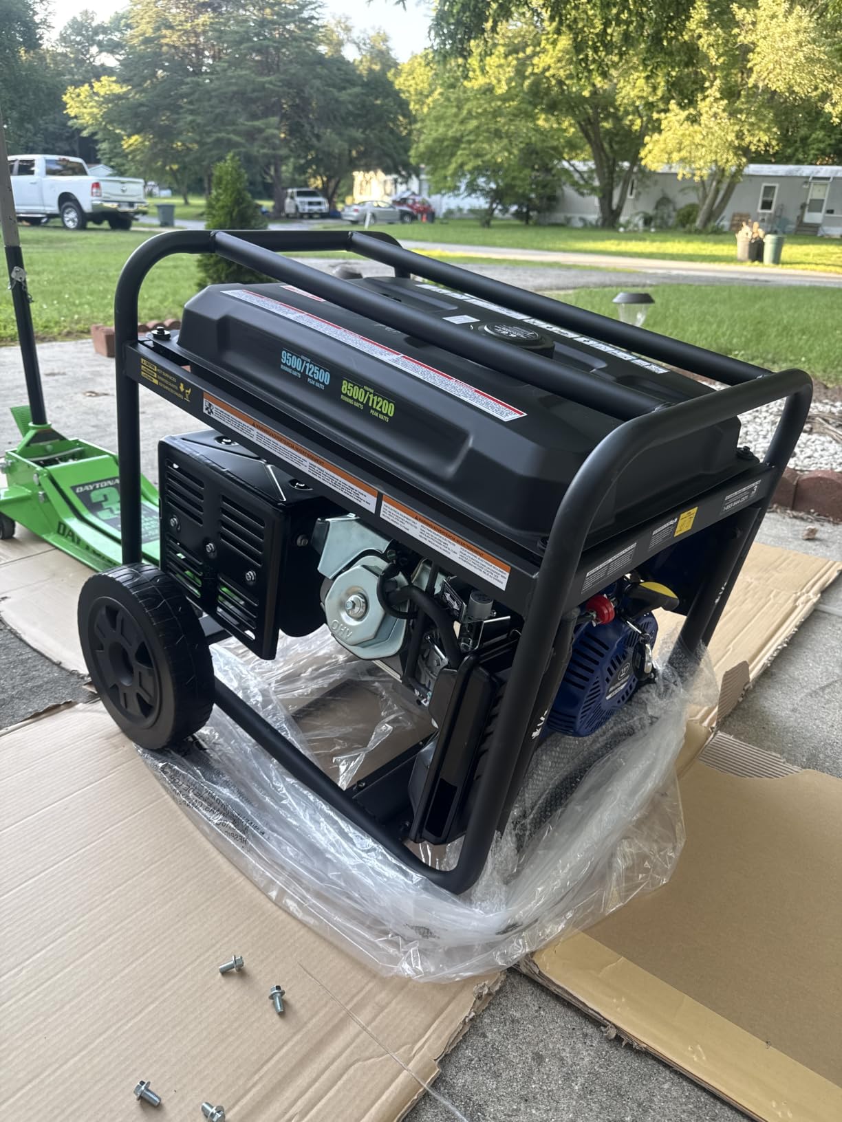 Westinghouse 12500 Watt Dual Fuel Home Backup Portable Generator, Remote Electric Start, Transfer Switch Ready, Gas and Propane Powered customer photo 1