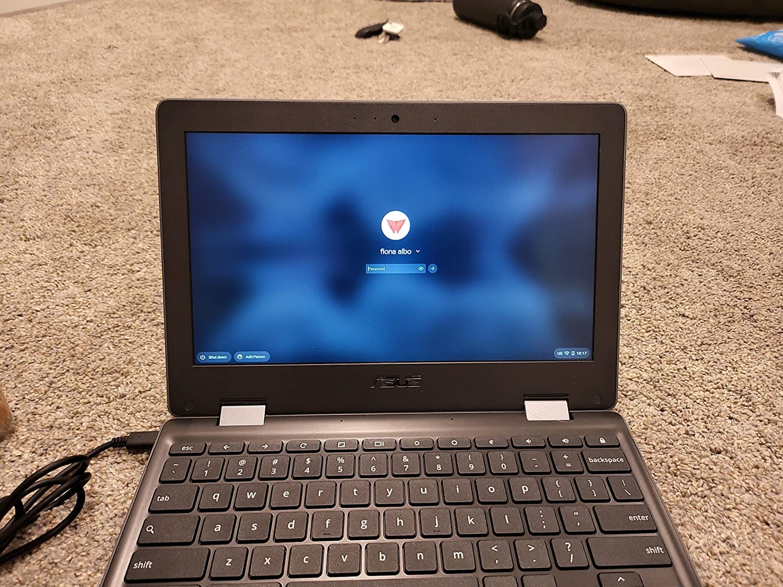 ASUS Chromebook Flip C214MA-YS02T 11.6” Ruggedized and Water Resistant Chromebook, 360 Touchscreen Convertible, Intel N4000, 4GB DDR4 RAM, 32GB Storage, Mil STD design, Chrome OS customer photo 1