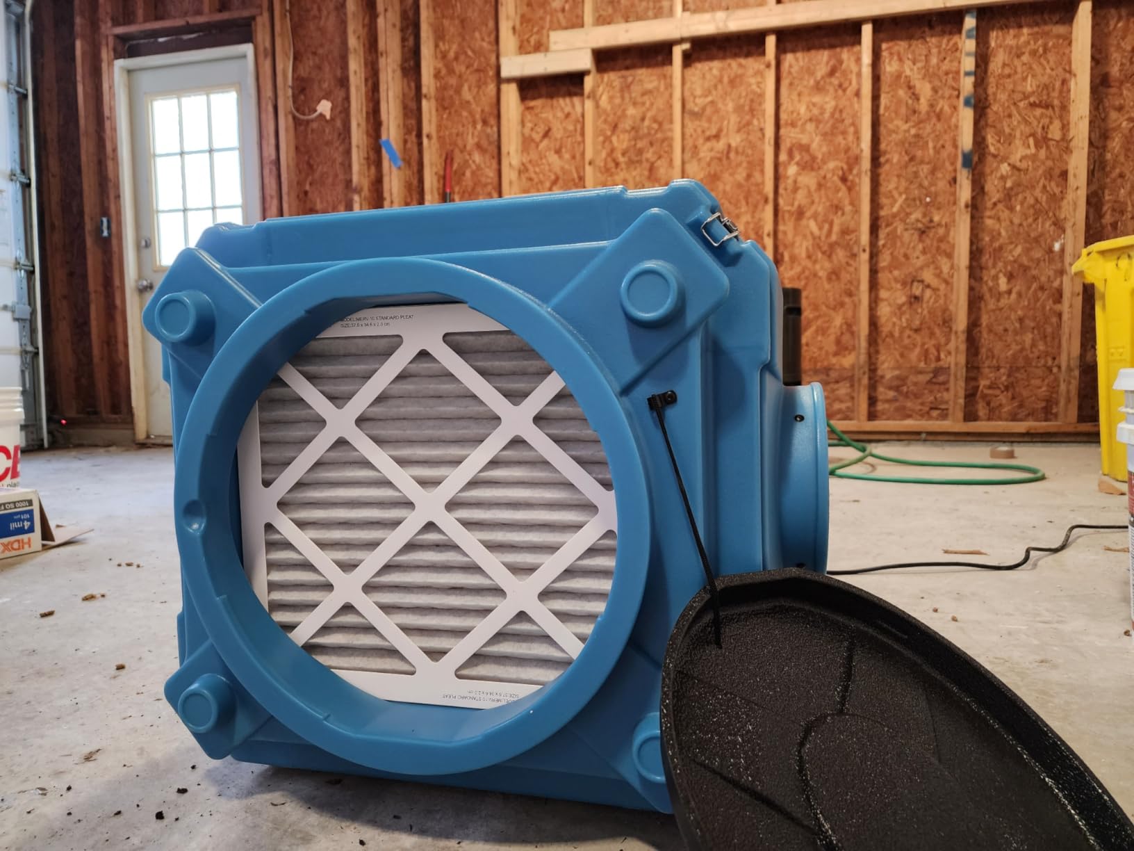 ALORAIR Air Scrubber with 3 Stage Filtration, Clean Shield Hepa 550, Blue customer photo 2