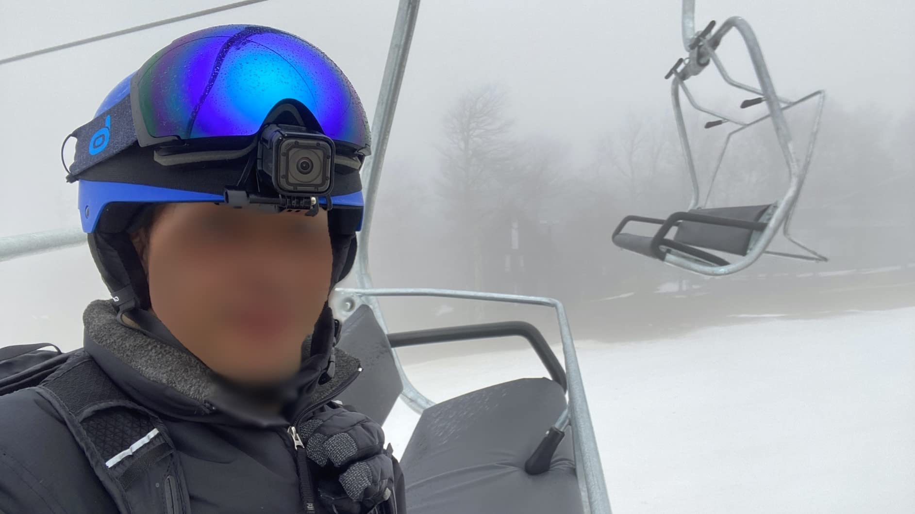 Odoland Magnetic Ski Goggles, 2 Interchangeable Lens Anti-Fog for Men Women customer photo 2