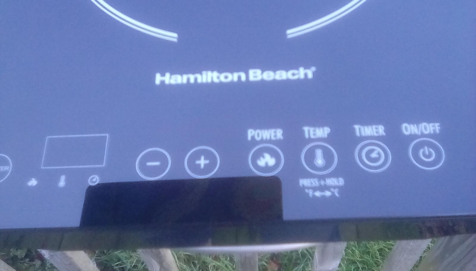 Hamilton Beach Portable Single Induction Cooktop With Fast Heating Mode customer photo 2