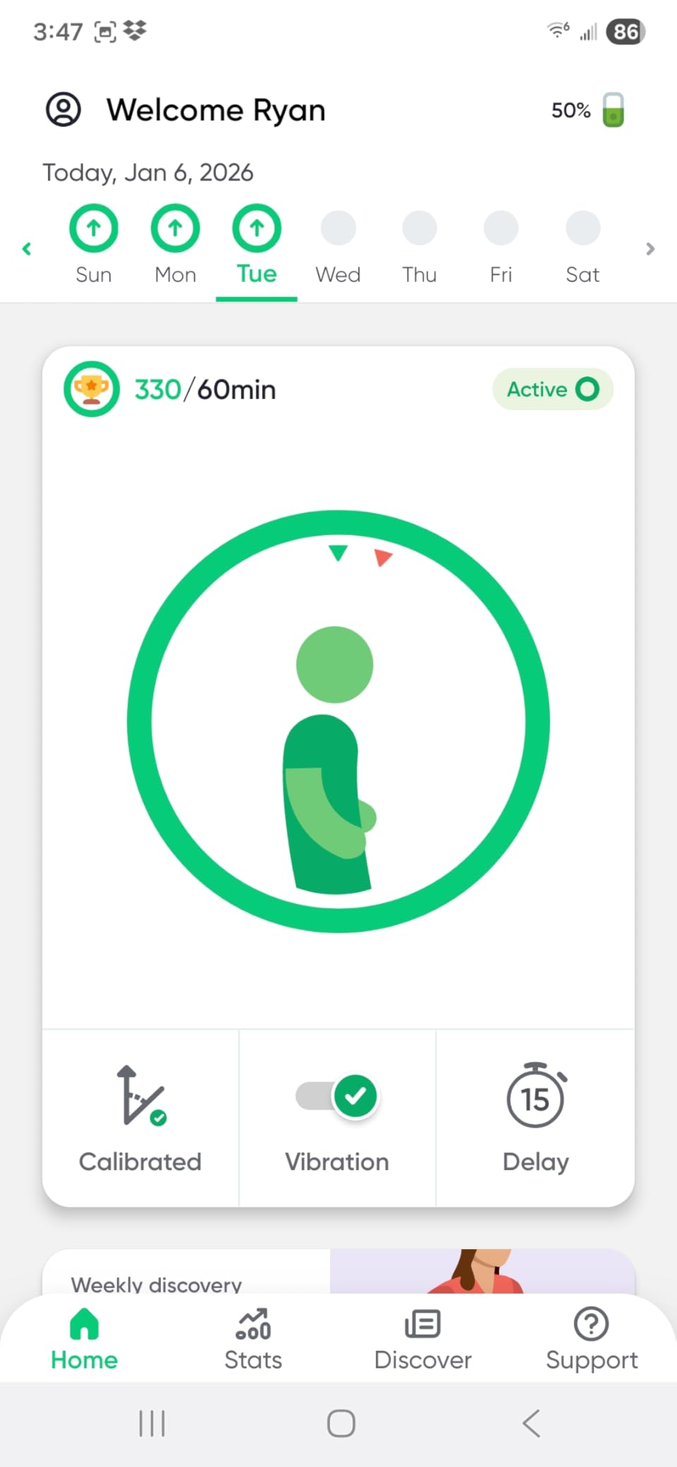Upright GO 2 Premium | Posture Trainer & Tracker for Women & Men with Smart App customer photo 1
