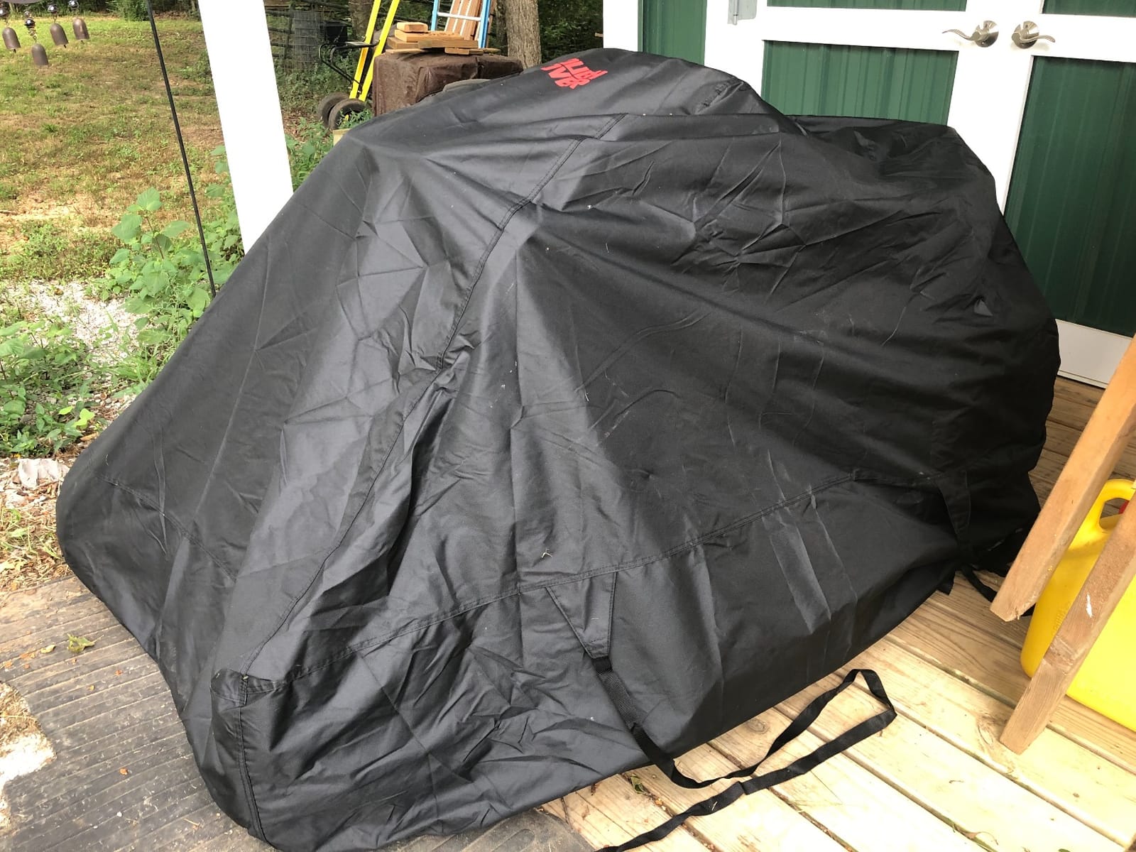 Tough Cover Zero-Turn Mower Cover, Premium 600D, Waterproof, Black customer photo 1