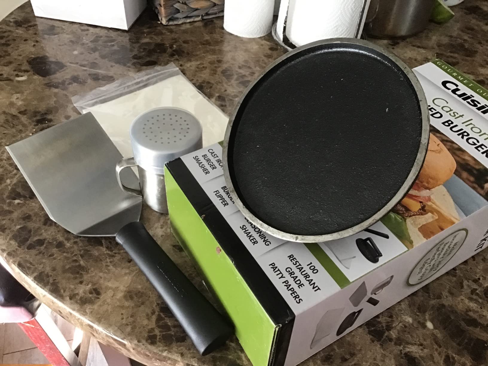 Cuisinart Smash Burger Kit w/Burger Press, Spatula, Shaker & Patty Papers customer photo 2