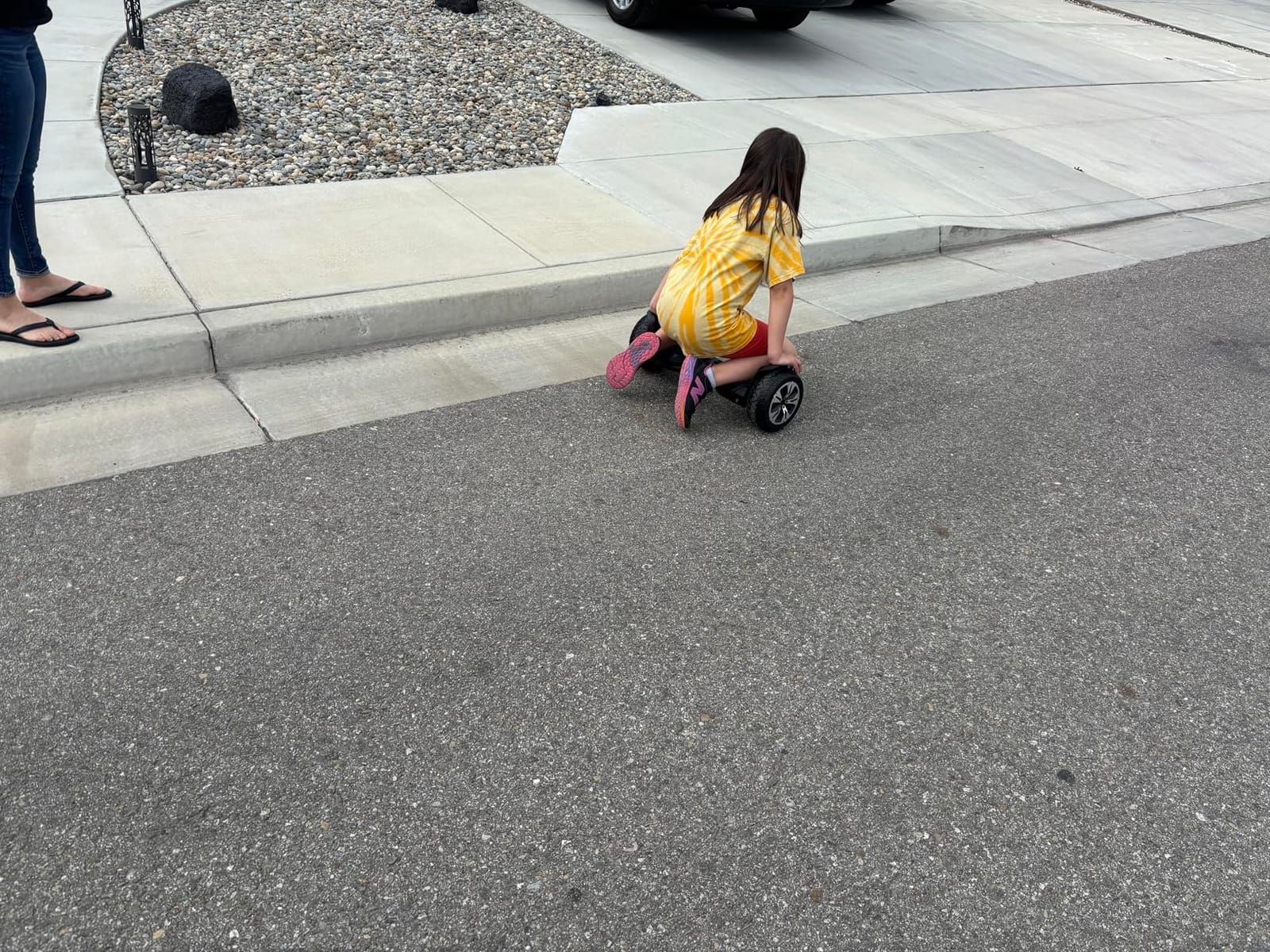 Gyroor Warrior 8.5 inch All Terrain Off Road Scooter with Bluetooth Speakers and LED Lights,Self Balancing Scooter for Kids ages 6-12 and Adults customer photo 1