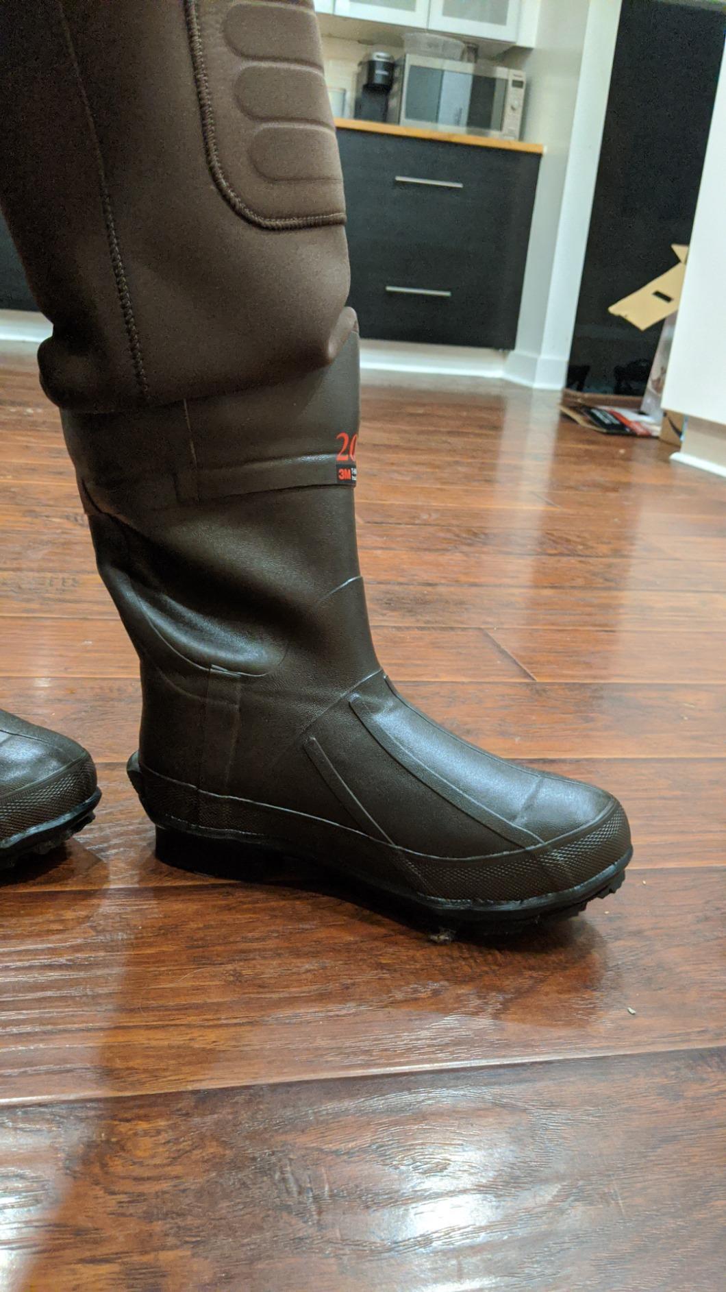HISEA Fishing Chest Waders for Men & Women Waterproof Neoprene Wader Boot customer photo 2