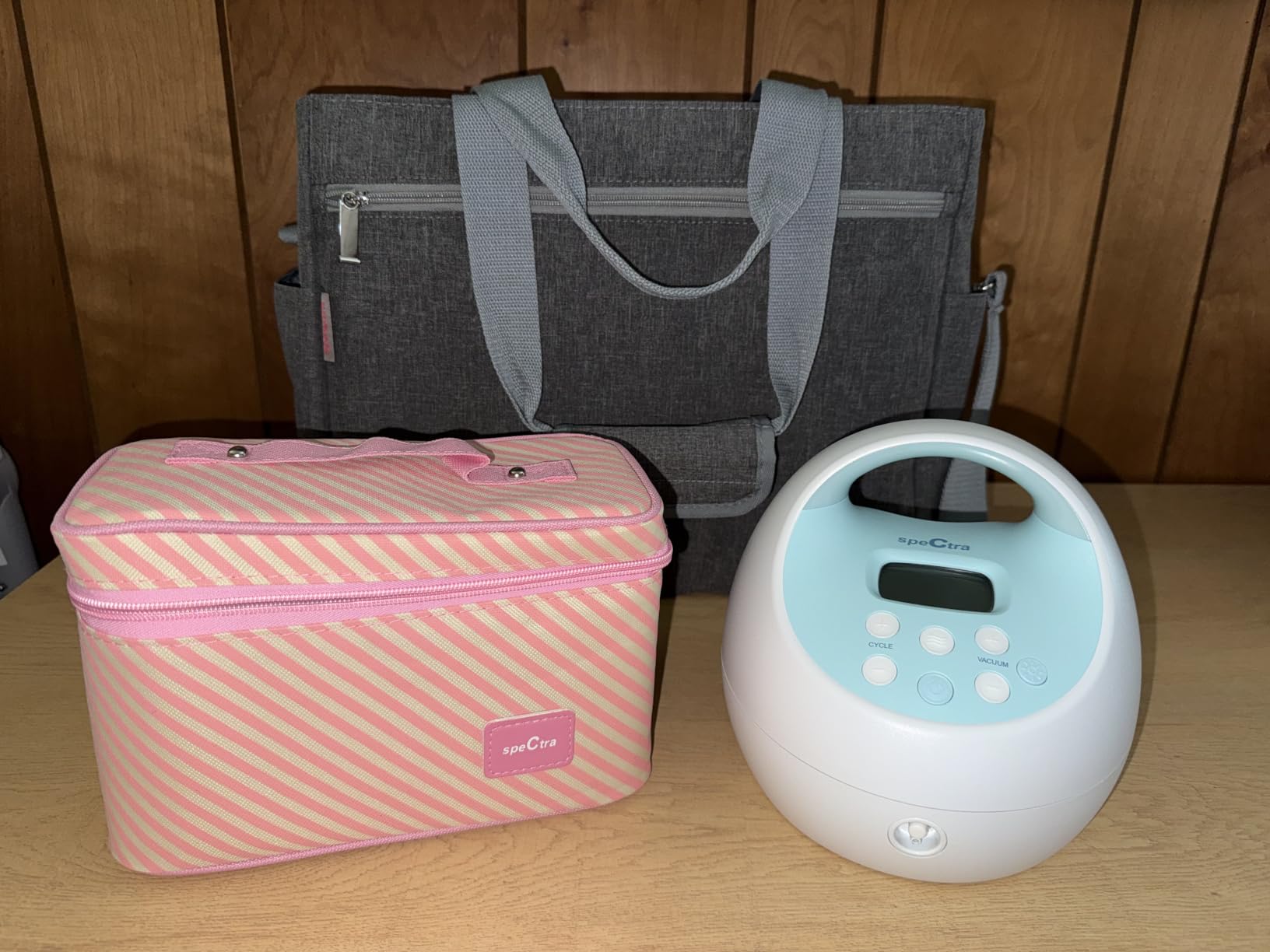Spectra Baby S1 Plus Electric Breast Milk Pump with Tote, Bottles & Cooler customer photo 1
