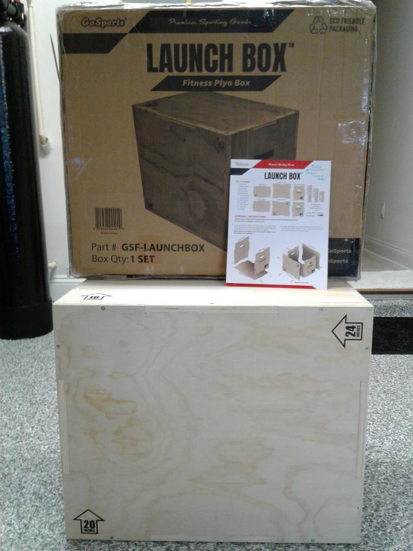 GoSports Fitness 3-in-1 Plyo Jump Box - Small, Standard, or XL - Launch Box Exercises for All Skill Levels customer photo 2