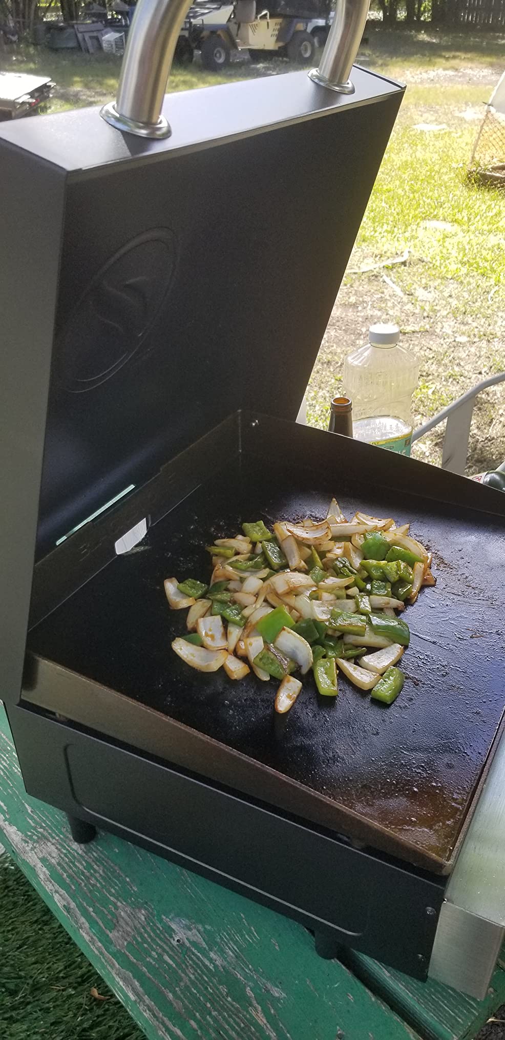 Blackstone® 1814 Propane Gas Griddle, 17 Inch, Black | Blackstone® 1814 Stainless Steel, Portable Flat Top, Heavy Duty, For Kitchen, Camping, Outdoor, Tailgating customer photo 2