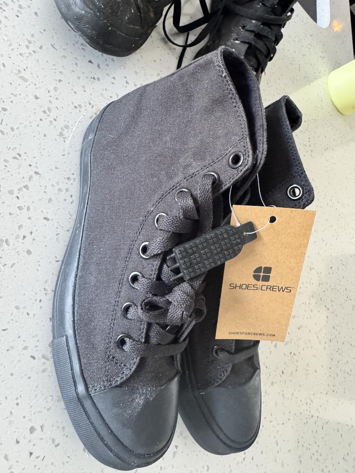 Shoes For Crews Pembroke Unisex Work Sneaker, Non-Slip, High-Top customer photo 2