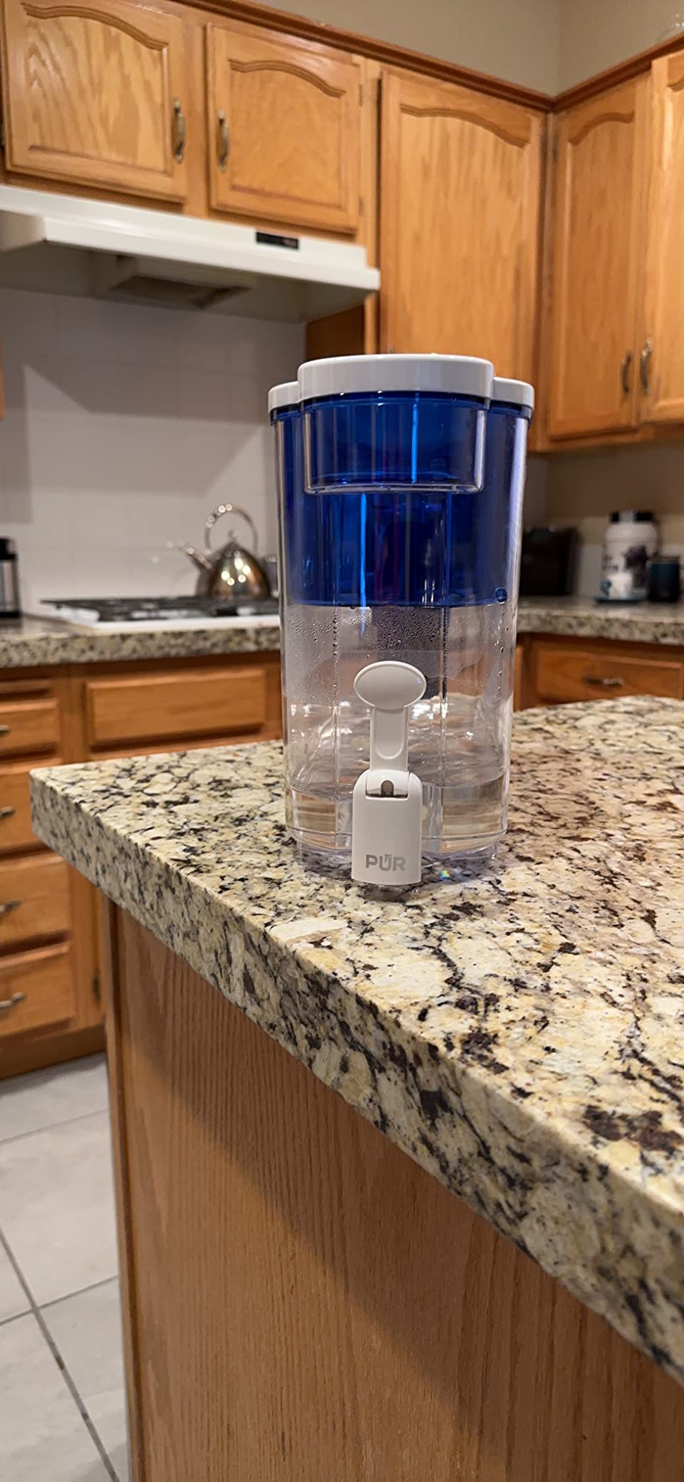 PUR 30-Cup Countertop Water Filter Dispenser, White/Blue, DS1800Z customer photo 2